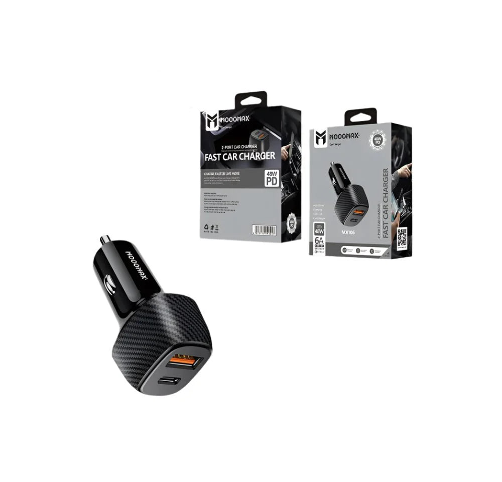 Moogmax - Two Port Car Charger